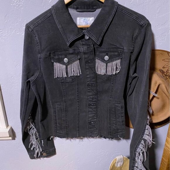 Fringe Jean Jacket - Picture 2 of 4